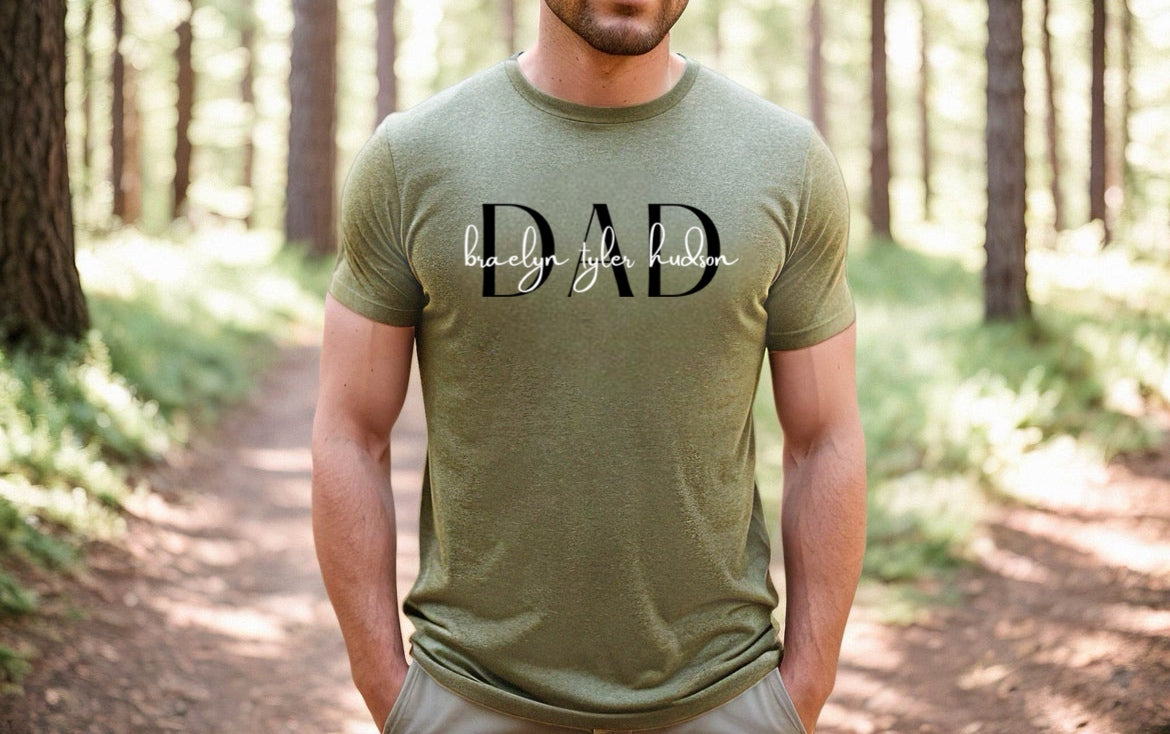 Personalized Dad Shirt