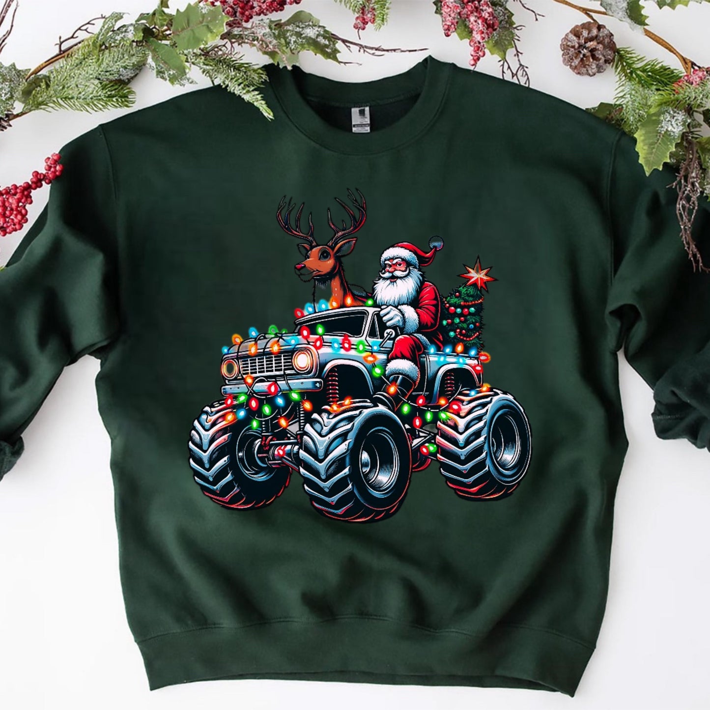 Monster Truck Santa
