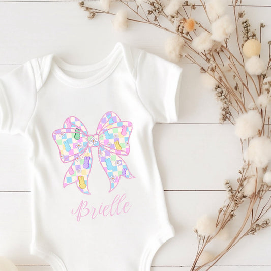 Personalized Easter Bow