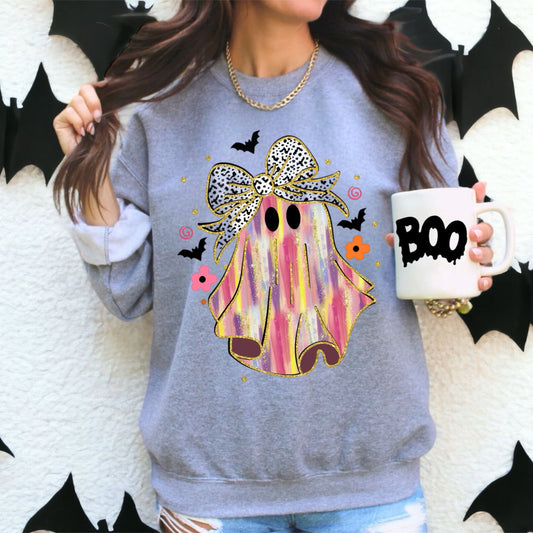 Watercolor Coquette Ghost